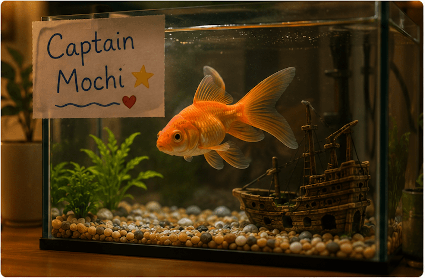 The Goldfish Who Wouldn’t Swim Straight: What Mochi Taught Us About Fish Care