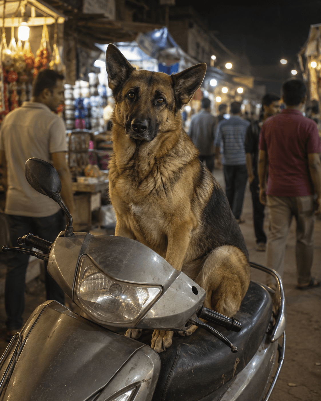 The Dog Who Waited on a Scooter: A Story About Pet Abandonment, Trust and Responsibility